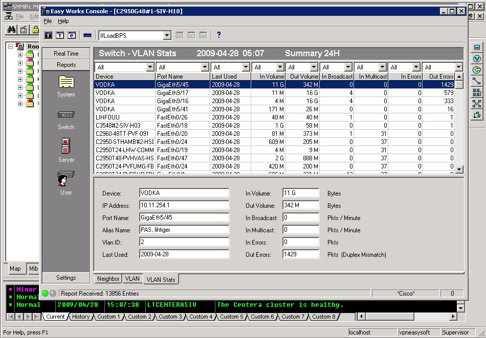 ews-vlanstats